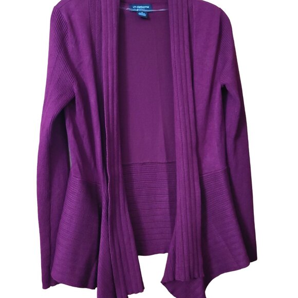 Liz Claiborne Career Open Front Sweater - Size S - Picture 5 of 7